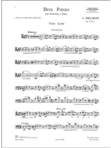 Valse lente op. 31 - Léon Boëllmann - Partition - Violoncelle